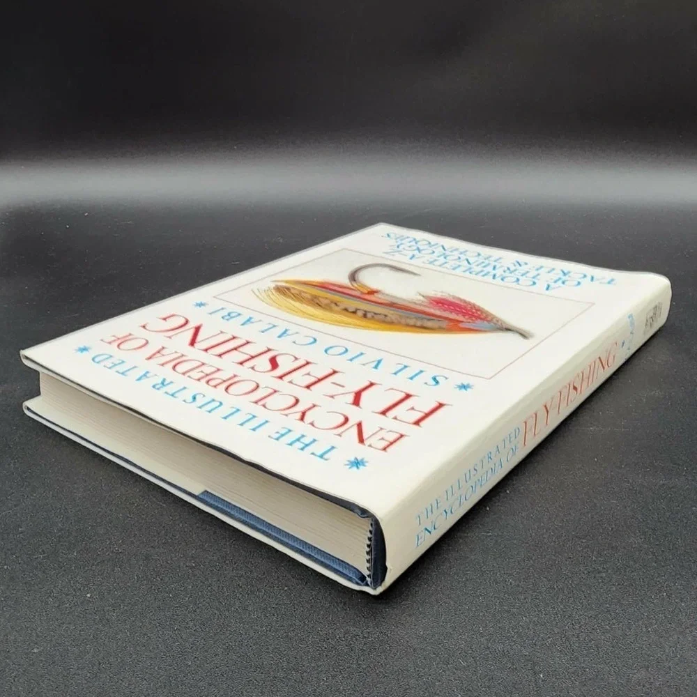The Illustrated‎ Encyclopedia of Fly-Fishing Hardcover Book New Old Stock Calabi